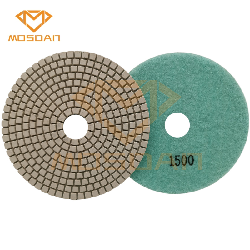 White Pane Polishing Pads