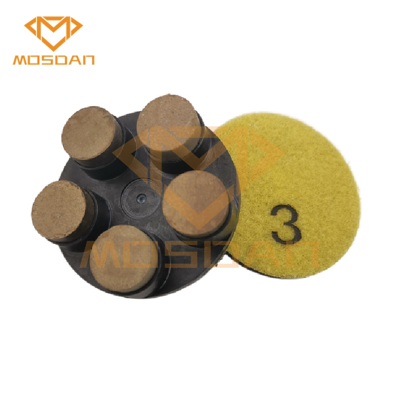 3 inch hybrid polishing pucks