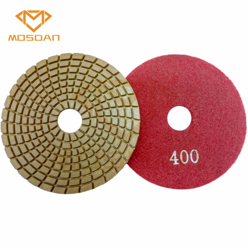 Wet use polishing pads