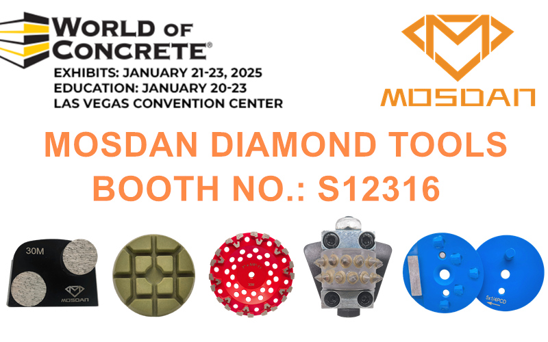 Mosdan World of Concrete Booth S12316